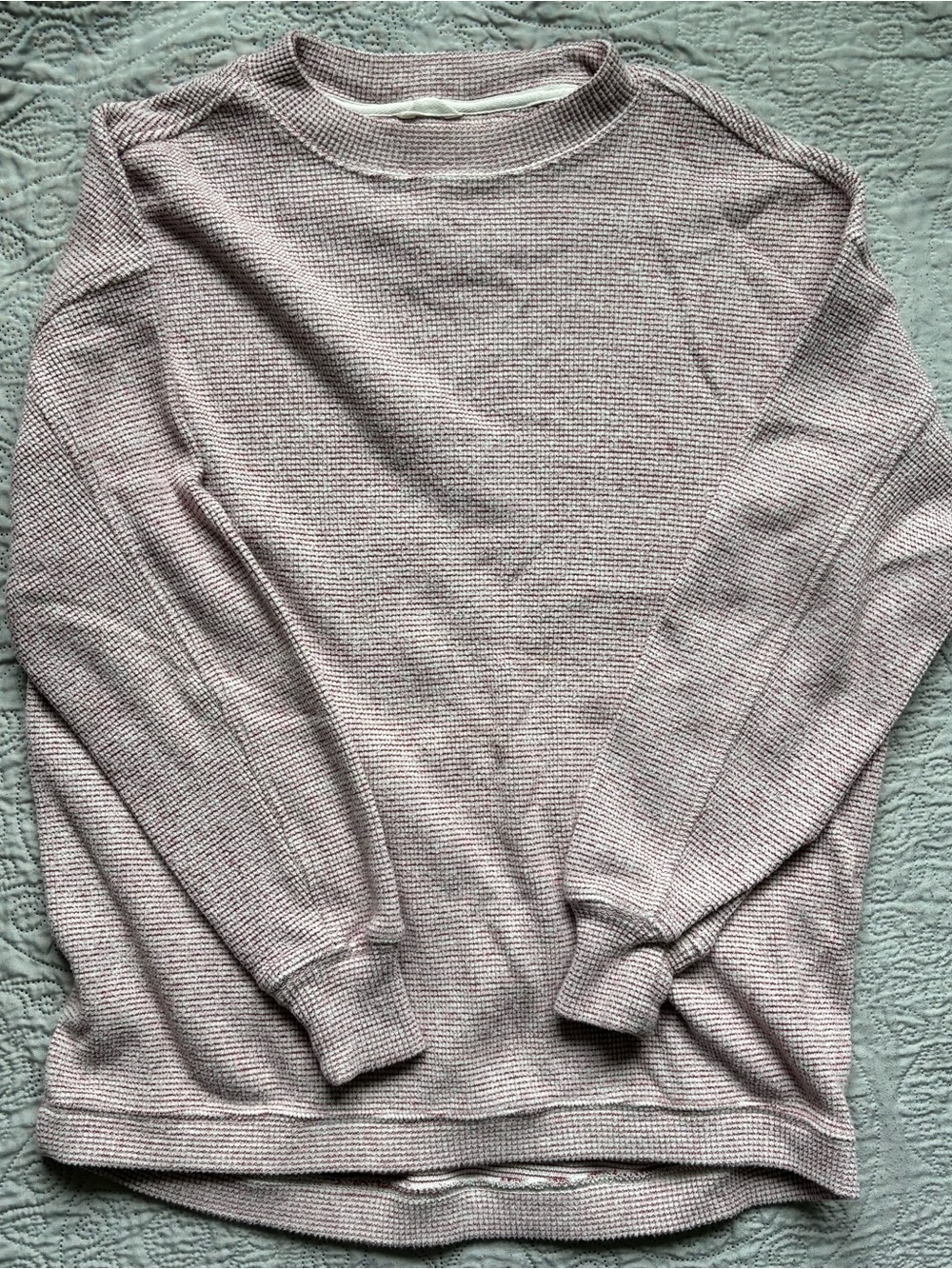 Aerie Getaway Waffle Sweatshirt